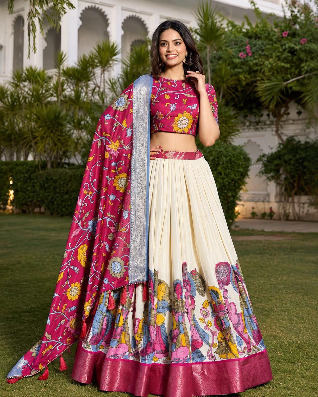 Women's Collection Dolla Silk Lehenga Choli Patola