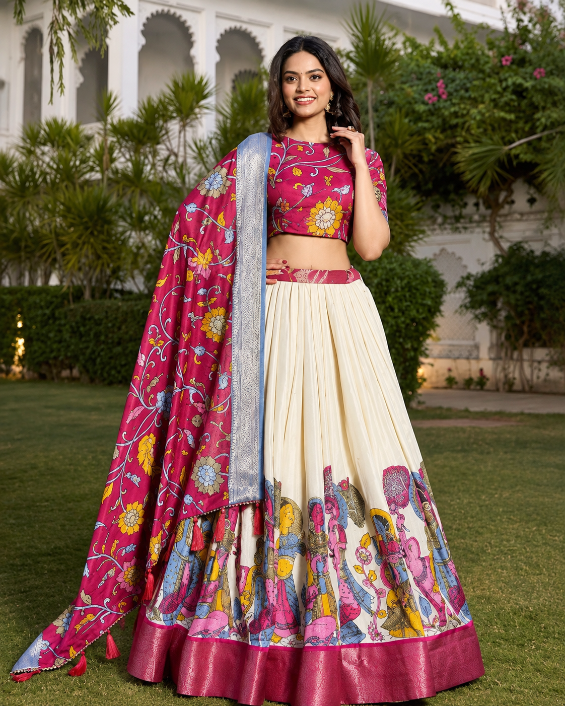 Women's Collection Dolla Silk Lehenga Choli Patola