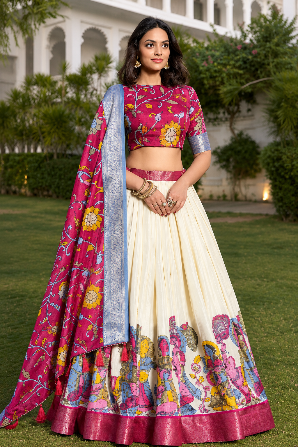 Women's Collection Dolla Silk Lehenga Choli Patola