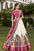 Women's Collection Dolla Silk Lehenga Choli Patola
